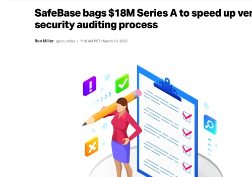 Techcrunch feature article