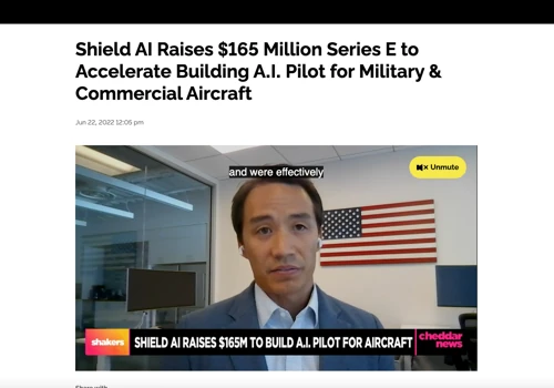 Cheddar TV live interview with CEO