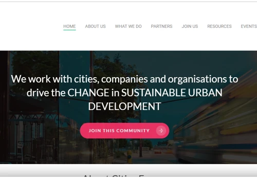 citiesforum.org – We help cities and companies