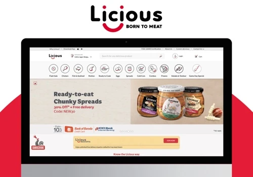 Project with Licious