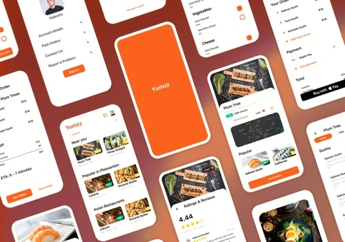 Yumzz Mobile Application