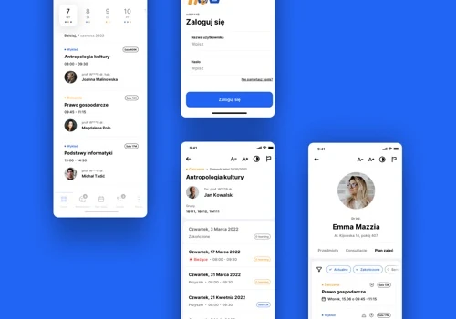 Mobile App | WSZiB | UX/UI Design
