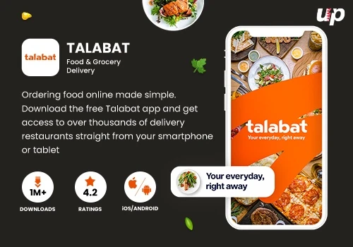 Talabat - #1 Food Delivery App in UAE.