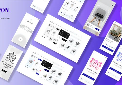 Ecommerce website and app
