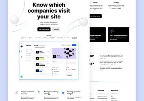 Snitcher Website