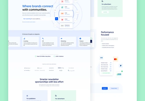 Paved Website and Subpages