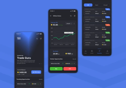 Commodity Trading App | UX/UI Design