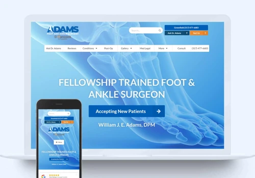 Adams Foot & Ankle Surgery @ Hancock Orthopedics