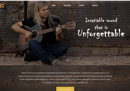 Simple website design