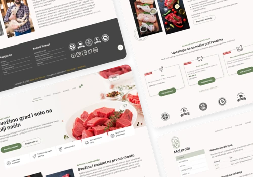 MVP web application for a startup