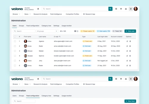 Rewriting Large Market Intelligence Platform