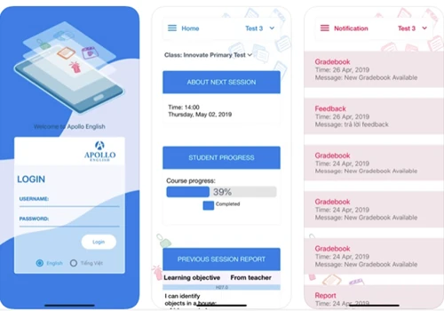 Apollo English (Big brand in Vietnam) - CRM app for English training center