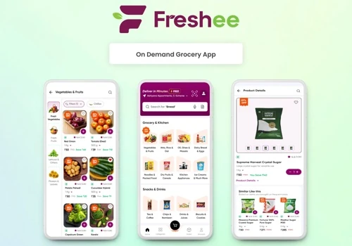 Freshee - Quick commerce App like blinkit, Zepto