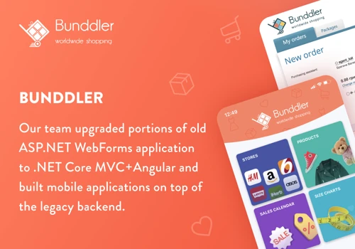 ASP.NET WebForms Application Upgrade to .NET Core MVC + Cross-Platform Mobile App Development