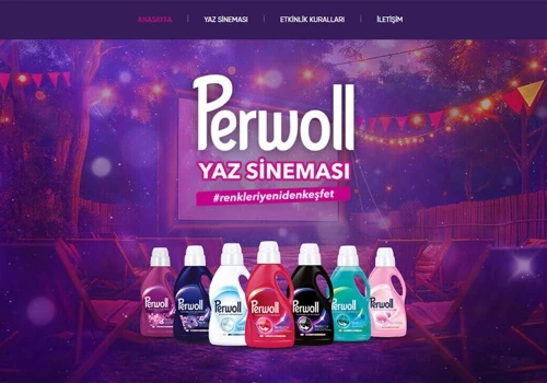 Perwoll Yaz Sineması Micro Website Development
