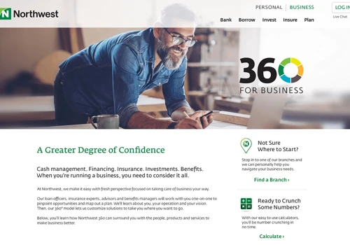 Northwest Bank: User Experience Redesign