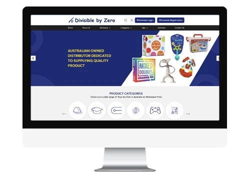 Web Development & SEO for Games & Toys Wholesaler