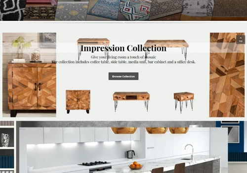 SEO and SMO for area rugs & furniture business website
