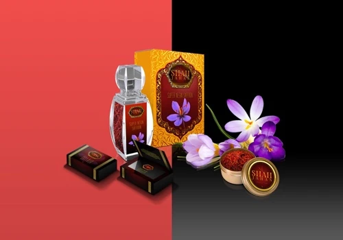 Branding and Packaging for a Saffron Brand
