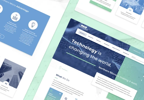 Northern Micro Website