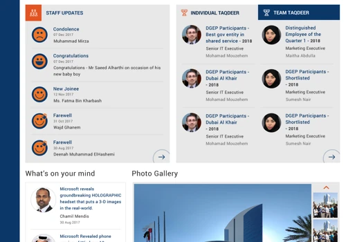 Intranet Portal & Mobile App for Int. Trade & Development