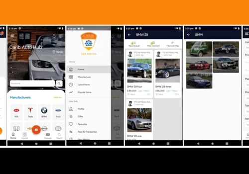 CaribAutoHub-Mobile Application and Development