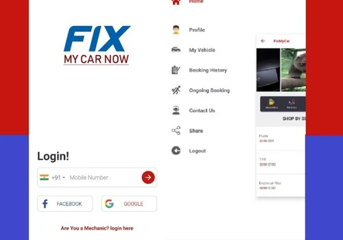 Fix My Car- Mobile Application