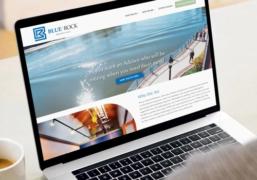 Blue Rock Dravo Bay — Web Design