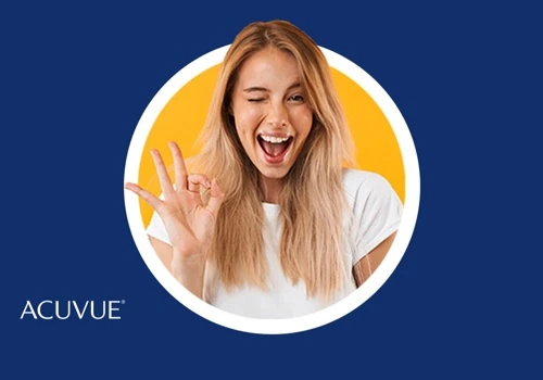ACUVUE B2C and B2B digital marketing activities
