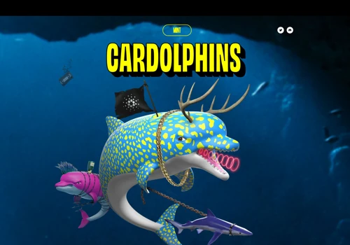 Cardolphins NFT Website