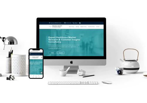 B2B Website - Healthcare Consulting Agency