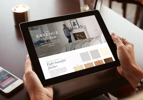 Empowering the customer by modernising the design visit.