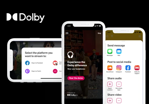 Dolby On - Record high-quality audio on the go