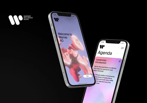 Internal conference mobile application