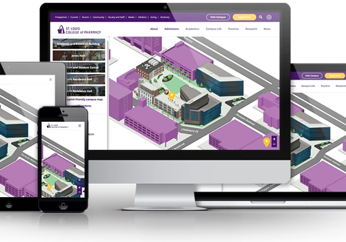 St. Louis College of Pharmacy Interactive Campus Map