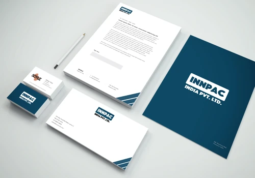 Stationary Design for Innpac India Pvt. Ltd.