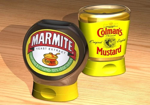 Marmite & Colman's Squeezable Bottles