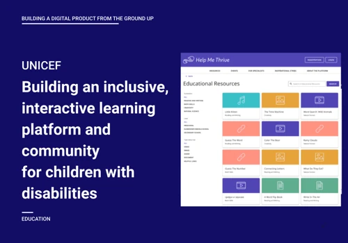 Building an accessible learning platform