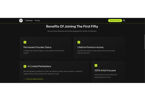 Lowfied – Beat Marketplace for Producers to Sell