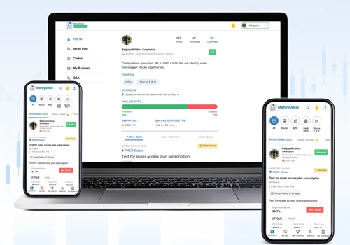MoneyUncle Stock market idea sharing platform