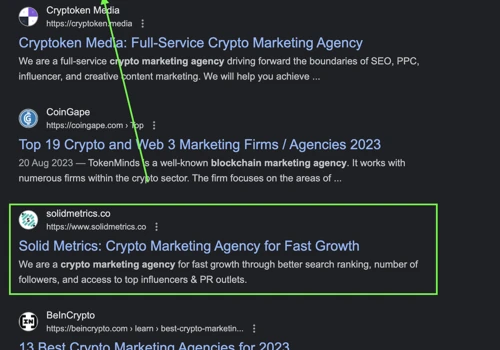 Own Agency Ranking