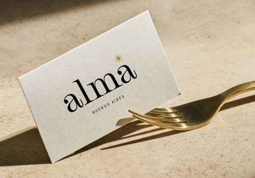 Alma Restaurant / Branding