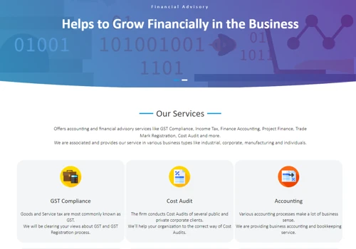 VM Associates Website Design