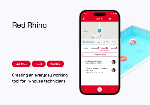 RedRhino – We make pool leaks go away