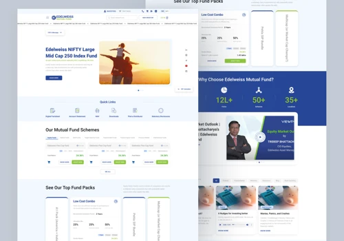 Redesign and development of website