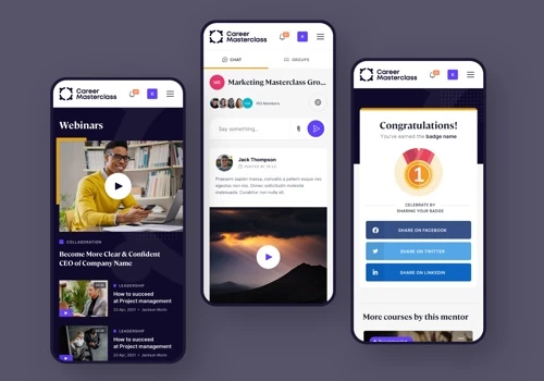 Personalised learning experiences and B2B tools