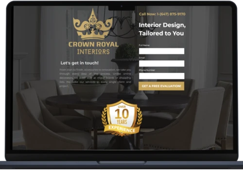 Crown Royal Interior Lead Generation