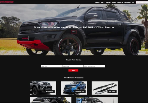 Auto Prestige Australia Websites Development