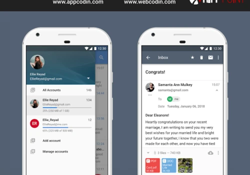 Mail 2 World. Web, Native iOS and Android apps