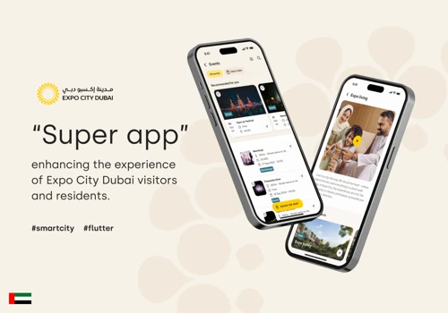 Expo City Dubai - flutter-based mobile super app